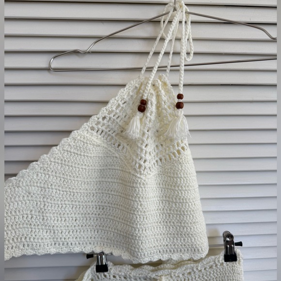 More to Come Angelina Halter Top in Ivory - Picture 5 of 9